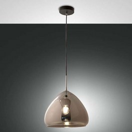 Φωτιστικό Οροφής Glow 3667-45-138 1xE27 40W Φ35cm 200cm Chrome La Mia Luce CHROME