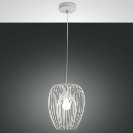 Φωτιστικό Οροφής Camp 3677-45-102 1xE27 40W Φ40cm 200cm White La Mia Luce WHITE