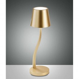 Φωτιστικό Επιτραπέζιο Judy 3679-30-189 3W Led Touch dimmer Φ11cm 36,5cm Gold La Mia Luce GOLD