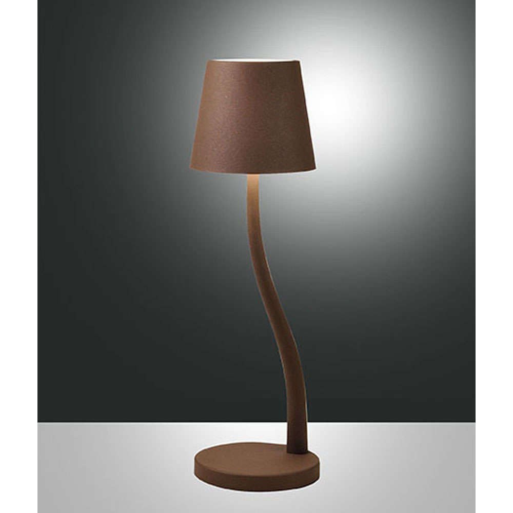 Φωτιστικό Επιτραπέζιο Judy 3679-30-361 3W Led Touch dimmer Φ11cm 36,5cm Rust La Mia Luce [RUST]
