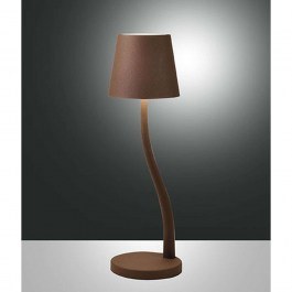 Φωτιστικό Επιτραπέζιο Judy 3679-30-361 3W Led Touch dimmer Φ11cm 36,5cm Rust La Mia Luce RUST