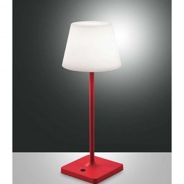 Φωτιστικό Επιτραπέζιο Adam 3701-30-104 2,5W Led Touch dimmer Φ15cm 38,5cm Red La Mia Luce RED