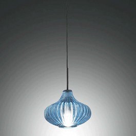 Ceiling Lamp Budelli 3723-40-244 1xE27 40W D26cm 200cm Light Blue La Mia Luce LIGHT BLUE