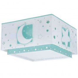 Ceiling Lamp Moon 63236 H 30x30x16,5cm 2xE27 Green Ango GREEN