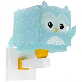 Wall Lamp Little Owl 64399 24x20x15cm 1xE27 Blue Ango BLUE