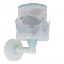 Wall Lamp Whale Dreams 61179T 16x16x22cm 1xE27 Blue-Multi Ango BLUE-MULTI