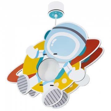 Children's Pendant Light Spaceman 41347 E27 42,5x35,5x7,4cm Multi Ango