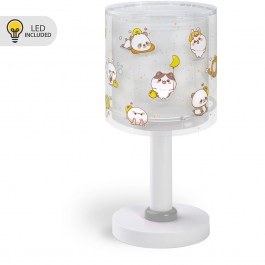 Επιτραπέζιο Φωτιστικό Παιδικό Kawaii 41761E G4 15x30cm Grey Ango BLUE