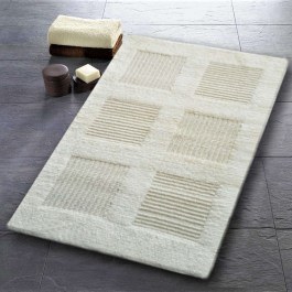 Bath Mat Window Ecru Texi ECRU