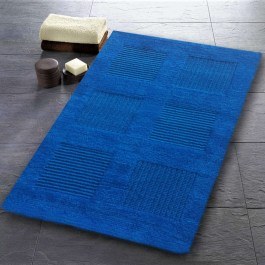 Bath Mat Window Blue Texi BLUE