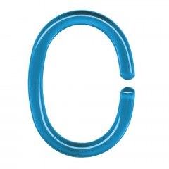 Κρίκοι Κουρτίνας Μπάνιου Duschvorhangringe 0268 12pcs Turquoise Kleine Wolke