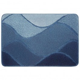 Bath Mat Fiona 9128 IceBlue Kleine Wolke BLUE