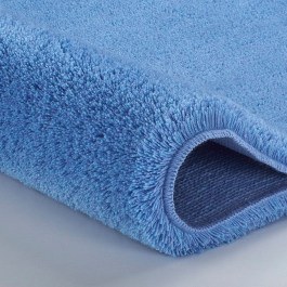 Bath Mat Relax 5405 Round Azure Blue Kleine Wolke BLUE