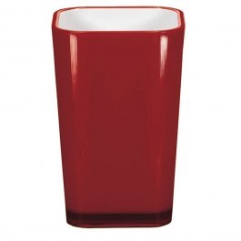 Toothbrush Glass Easy 5061 Poppy Red Kleine Wolke RED