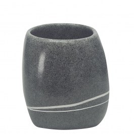 Ποτήρι Οδοντόβουρτσας Stones 5080 Dark Grey Kleine Wolke DARK GREY