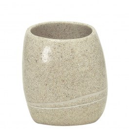 Ποτήρι Οδοντόβουρτσας Stones 5080 Sand Beige Kleine Wolke SAND