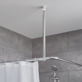 Στήριξη Οροφής Βραχίονα Μπάνιου Deckenhalterung 3303 Lange (25mm) Chrome Kleine Wolke CHROME