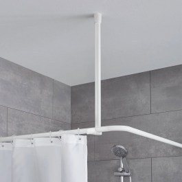 Στήριξη Οροφής Βραχίονα Μπάνιου Deckenhalterung 3303 Lange (25mm) White Kleine Wolke WHITE
