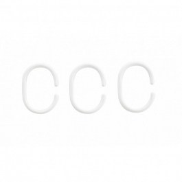 Κρίκοι Βραχίονα Μπάνιου 12τμχ No 37 White Grekon WHITE