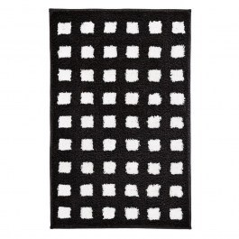 Bath Mat Boxes 9197 185 White-Black Kleine Wolke WHITE-BLACK