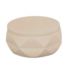 Βάζο Για Βαμβάκι Crackle Jar 10,5x6cm Sandbeige Kleine Wolke SAND