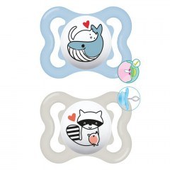 Πιπίλες Supreme 145SΒ (Σετ 2τμχ) 2-6 Μηνών Multi Mam