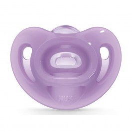 Silicone Pacifier Sensitive 10729139 0-6 Month Purple Nuk PURPLE