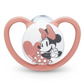 Silicone Pacifier Space Disney Mickey 10730716 0-6 Month Pink Nuk PINK