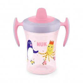 Ποτηράκι Παιδικό Evolution Trainer 10751140 Με Λαβές 230ml 6 Μηνών+ Pink Nuk PINK