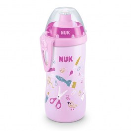 Παγουράκι Παιδικό Junior Cup 10255408 300ml 36 Μηνών Pink Nuk PINK