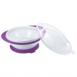 Μπωλ Βρεφικό Easy Learning Bowl 10255192 6m+ Purple Nuk PURPLE