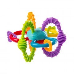 Κουδουνίστρα - Μασητικό Bend & Twist Ball 4086162 6 Μηνών + Multi Playgro