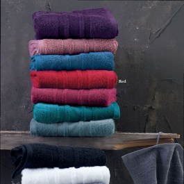 Towels Laura (Set 3pcs) Red Rythmos RED