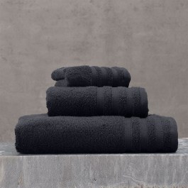 Towels Lagoon Set 5pcs Black Rythmos BLACK