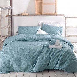 Σεντόνια Charisma (Σετ 3τμχ) Turqoise Ρυθμός TURKUAZ