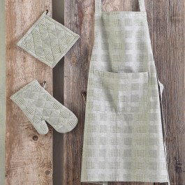 Σετ Κουζίνας Lozano (3τμχ) Khaki Ρυθμός KHAKI