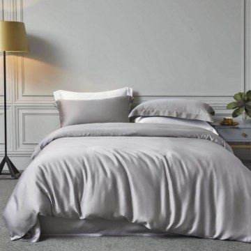 Σεντόνια Bamboo (Σετ 4τμχ) Grey Ρυθμός