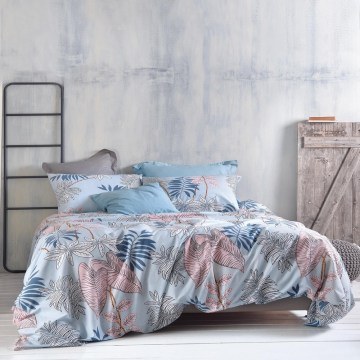 Σεντόνια Solange (Σετ 3τμχ) Blue Ρυθμός