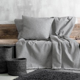 Μαξιλαροθήκη Διακοσμητική Luna Dark Grey Ρυθμός DARK GREY