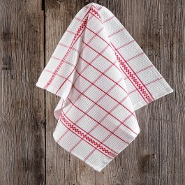Πετσέτα Κουζίνας Sugar Red Ρυθμός Red