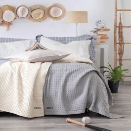 Κουβέρτα Πικέ Lexy Dark Blue Ρυθμός DARK BLUE