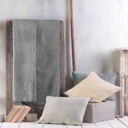 Throw Honey Brown Grey Rythmos BROWN-GREY