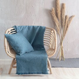 Throw Dante Blue Rythmos BLUE