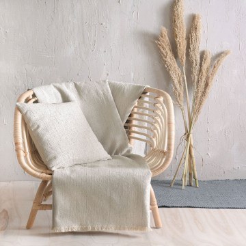 Throw Dante Beige Rythmos