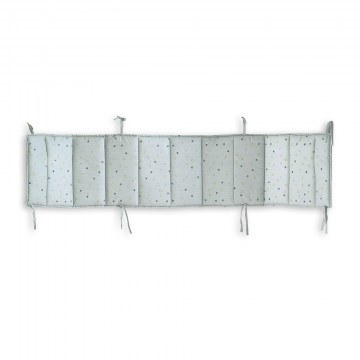 Baby Cot Bumper Blaze Green Rythmos