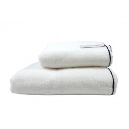 Towel Purity White-Black Cyxo WHITE-BLACK