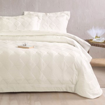 Bedspread Με Bedsheets Charmy (Set 7pcs) Ecru Rythmos