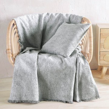 Throw Fidel Grey Rythmos