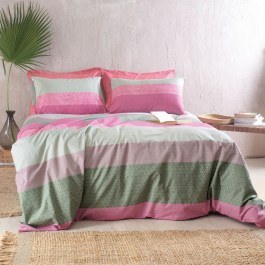 Μαξιλαροθήκες Robin (Σετ 2τμχ) Pink Ρυθμός PINK