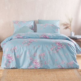 Μαξιλαροθήκες Springtime (Σετ 2τμχ) Blue Ρυθμός BLUE